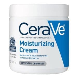 CeraVe Moisturizing Cream | Body and Face Moisturizer for Dry Skin | Body Cream with Hyaluronic Acid and Ceramides | Daily Moisturizer | Oil-Free | Fragrance Free | Non-Comedogenic | 19 Ounce  Beauty & Personal Care