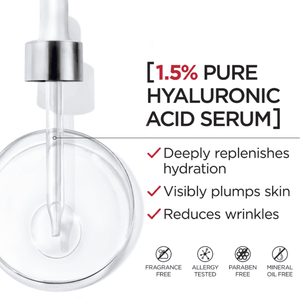L'Oreal Paris Revitalift Pure Hyaluronic Acid Serum, 1 fl oz - Image 2