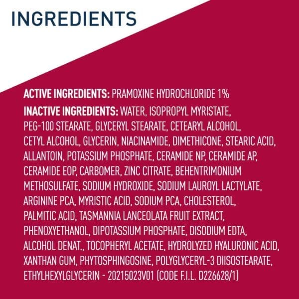 CeraVe Anti Itch Moisturizing Lotion with Pramoxine Hydrochloride Relieves Itch 8 Ounce - Image 2