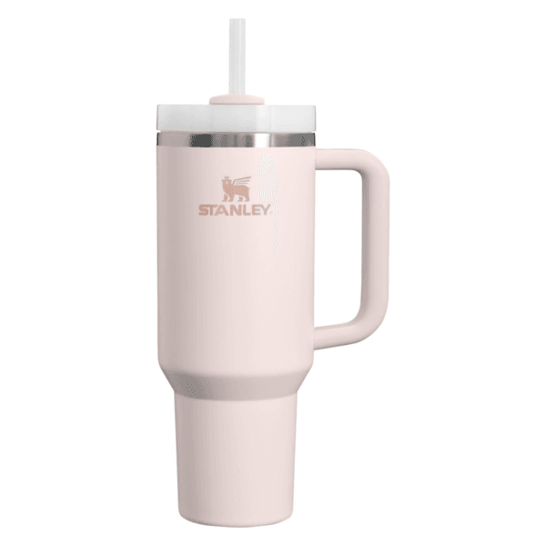 Stanley Quencher H2.0 FlowState Tumbler 40 oz, Rose Quartz 2.0