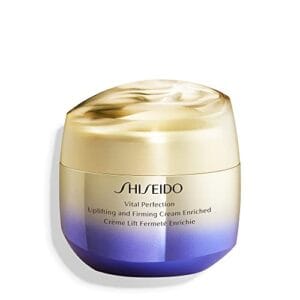 Shiseido Vital Perfection Uplifting and Firming Cream Enriched - Large Size, 75 mL - Anti-Aging Moisturizer for Very Dry Skin - Visibly Lifts & Firms  Beauty & Personal Care