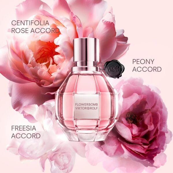 Viktor&Rolf - Flowerbomb Eau de Parfum - Women's Perfume - Floral & Woody - With Notes of Rose, Peony & Patchouli 3.4oz - Image 5